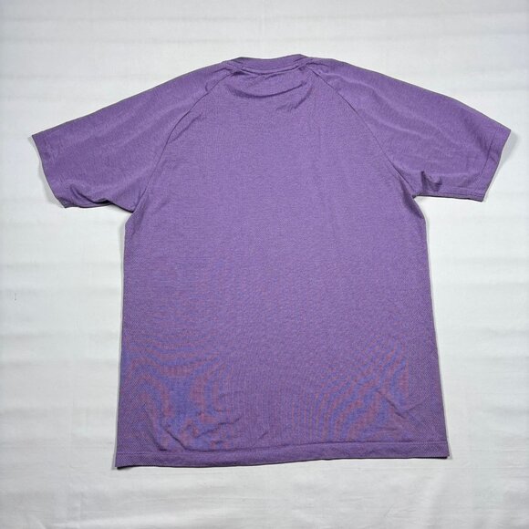 Uniqlo Dry-Ex Ordor Control Cool to The Touch Purple Performance T-Shirt Mens L - Picture 9 of 11
